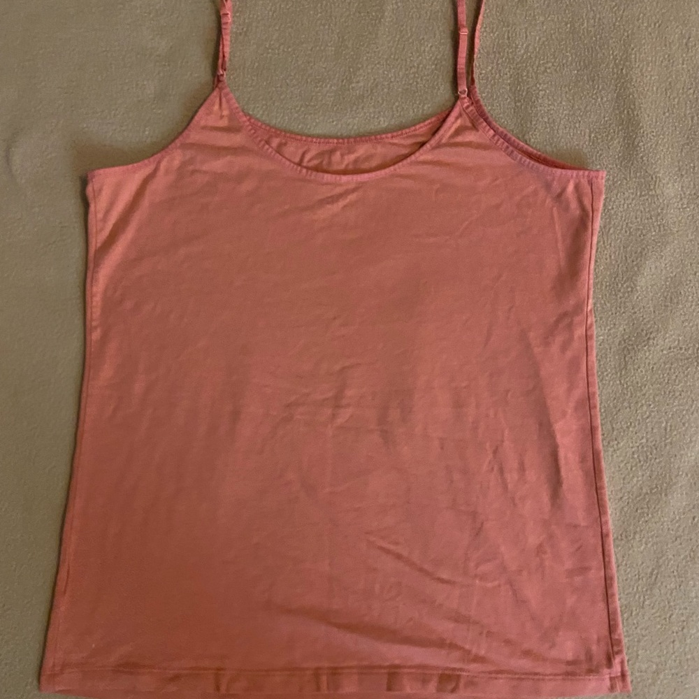 Time and true tank-orange size LG